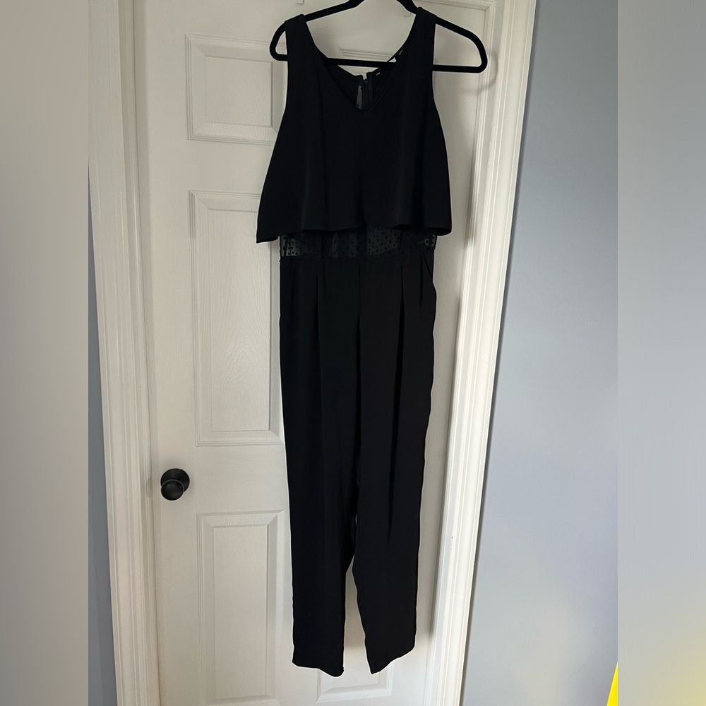 Dex black jumpsuit